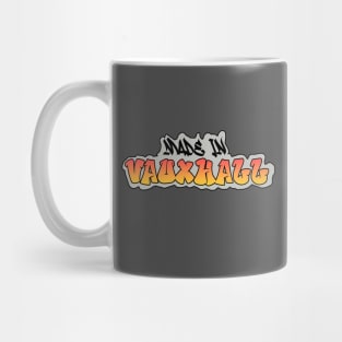 Made in Vauxhall I Garffiti I Neon Colors I Orange Mug